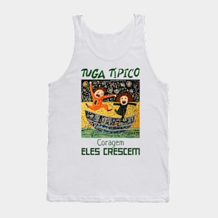 Coragem podiam ser 3, Tuga típico, humor português, v4 Tank Top